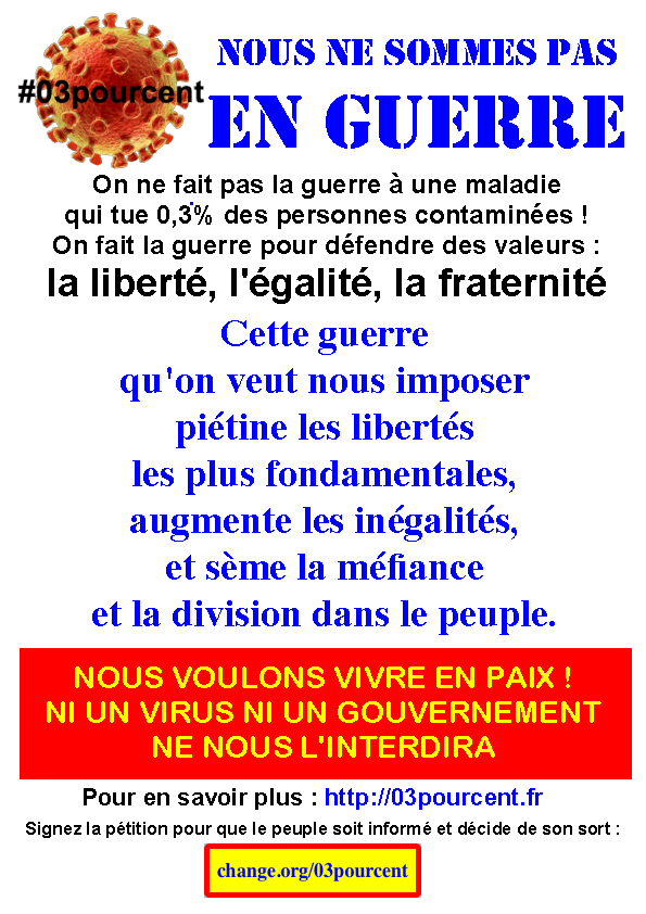 Nous ne sommes pas en guerre